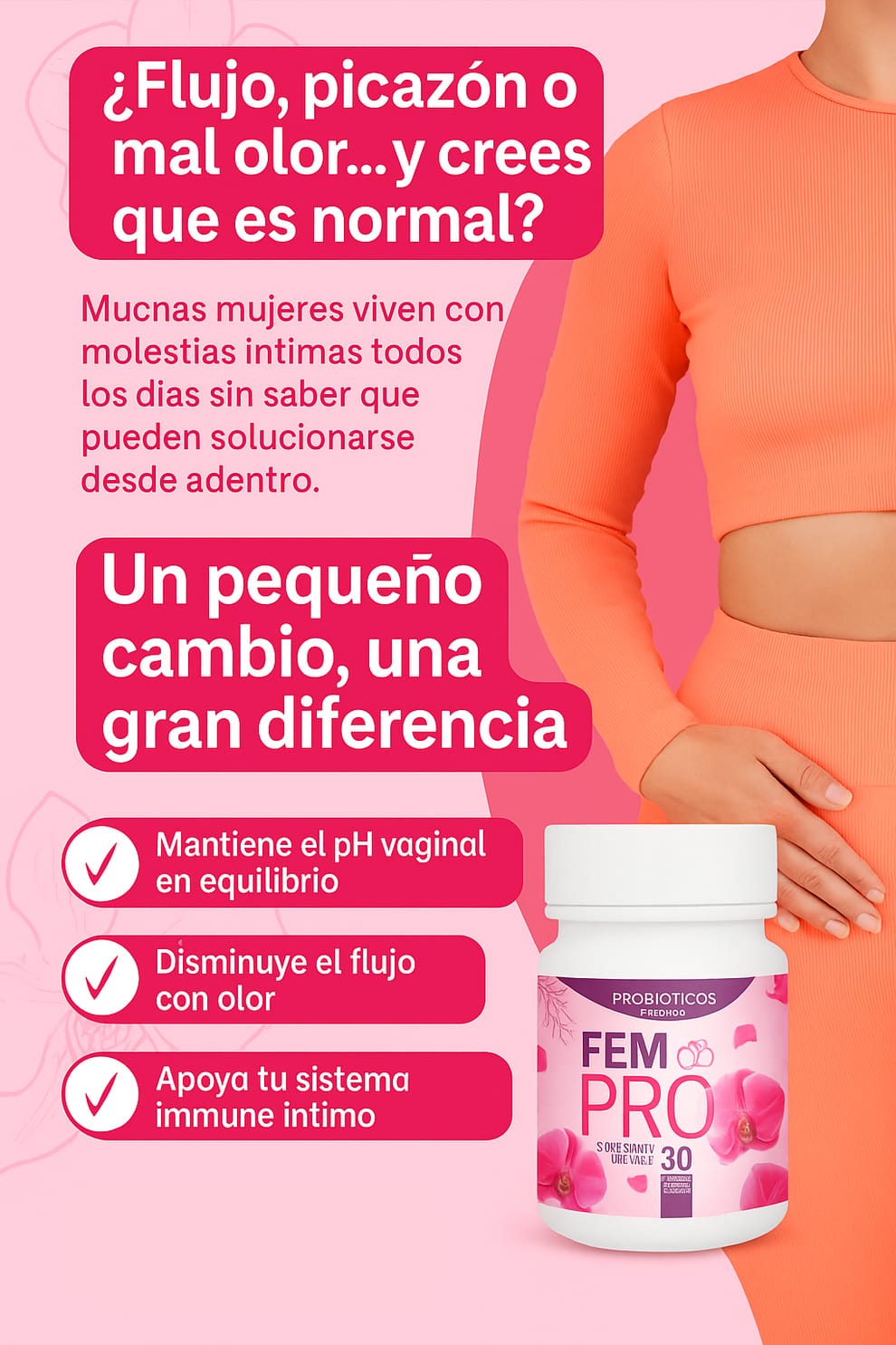 FEM PRO - Probióticos femeninos